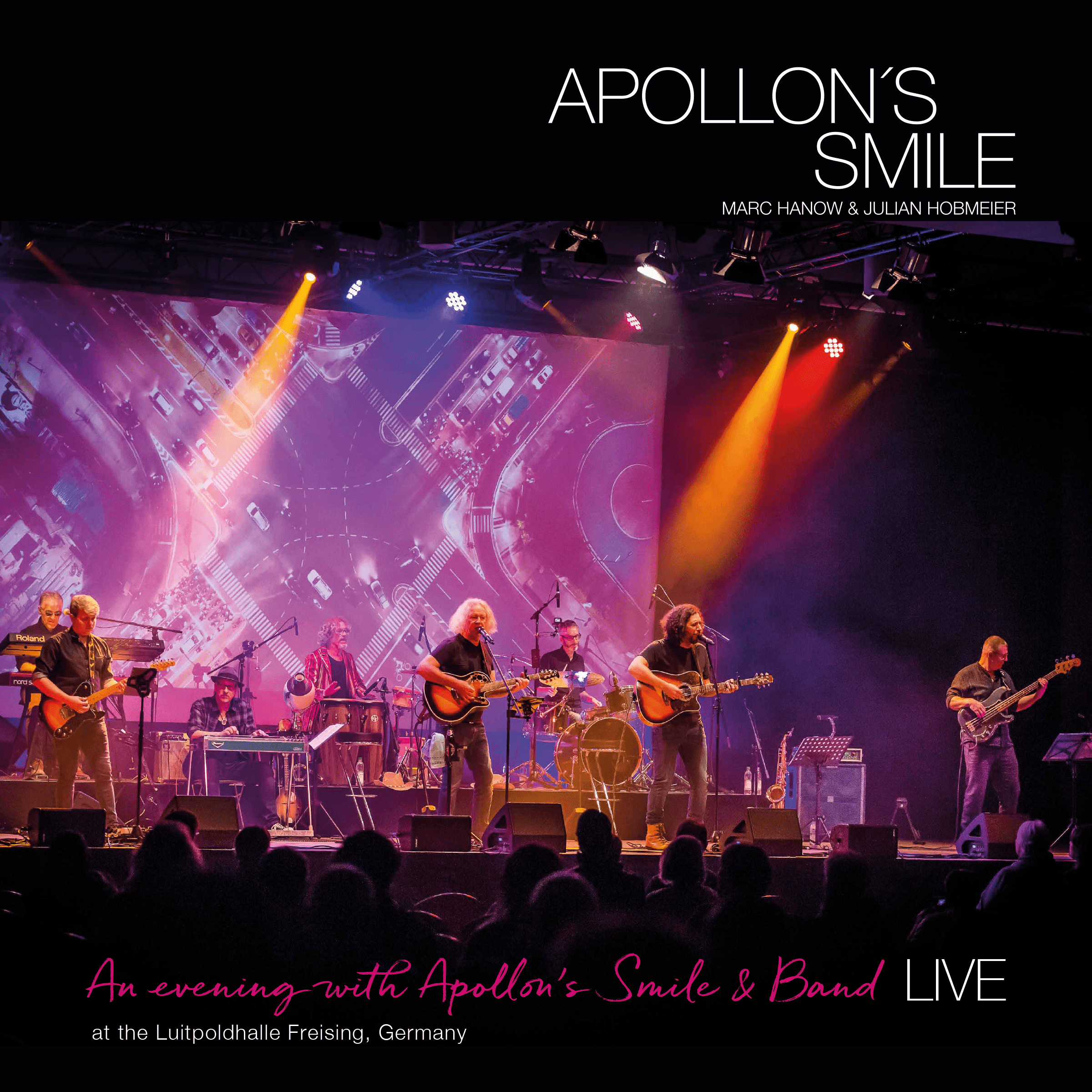 Apollon's Smile Duo bei einem Live-Auftritt mit zwei Gitarren