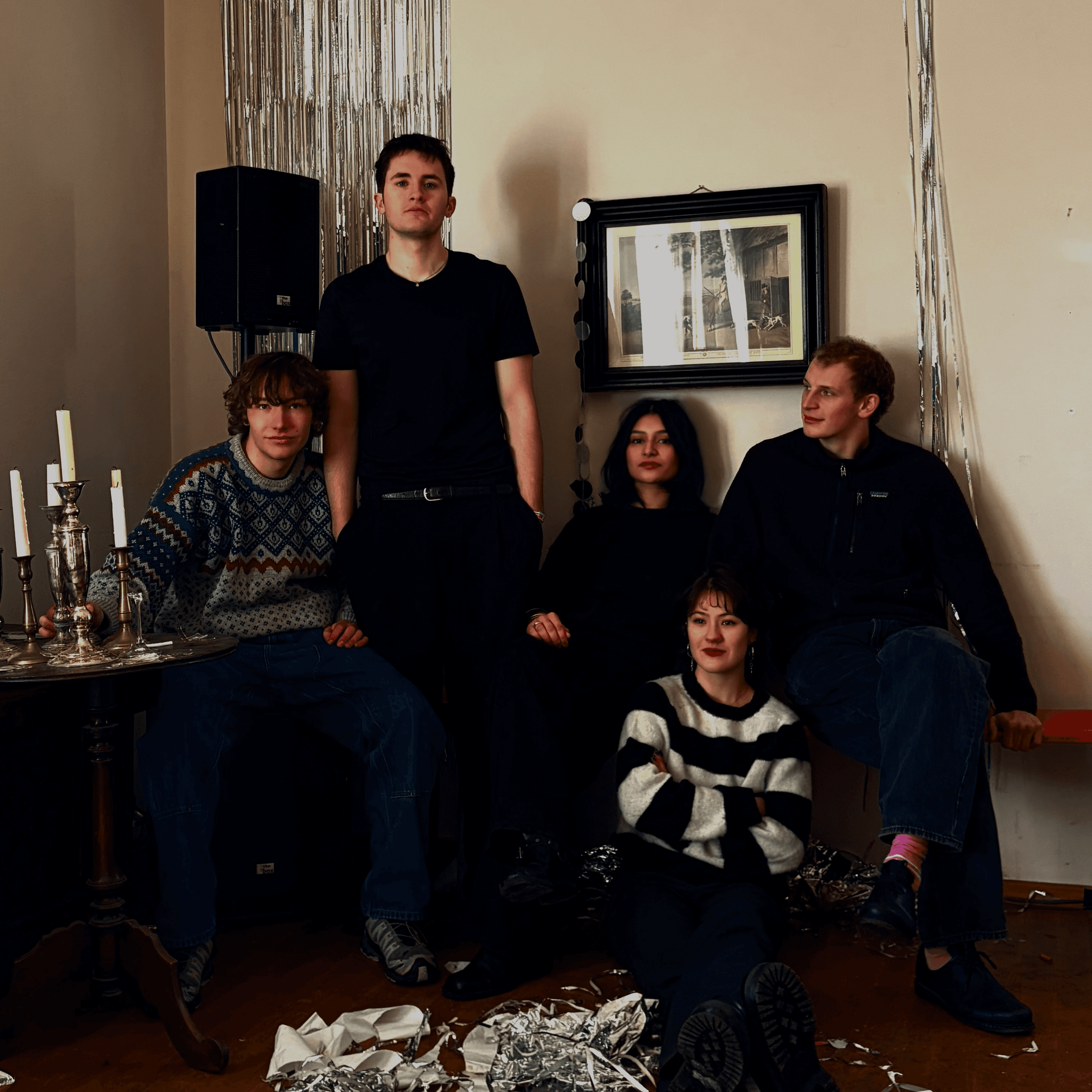 Beton Band auf der Bühne bei einem Live-Auftritt