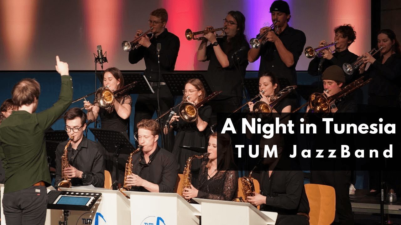 Bigband der TUM Weihenstephan auf der Bühne