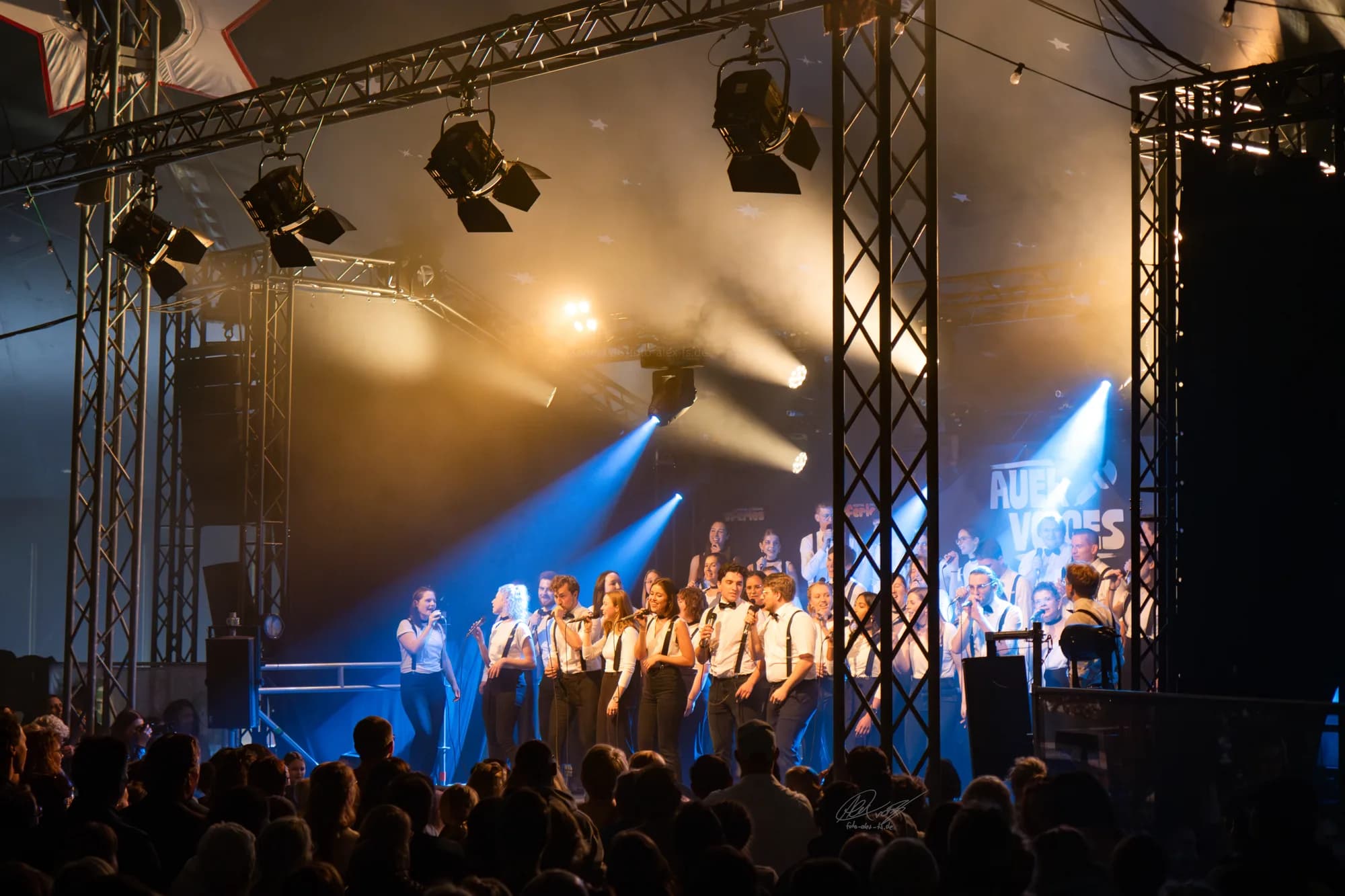 Choir Performance Stage Beams