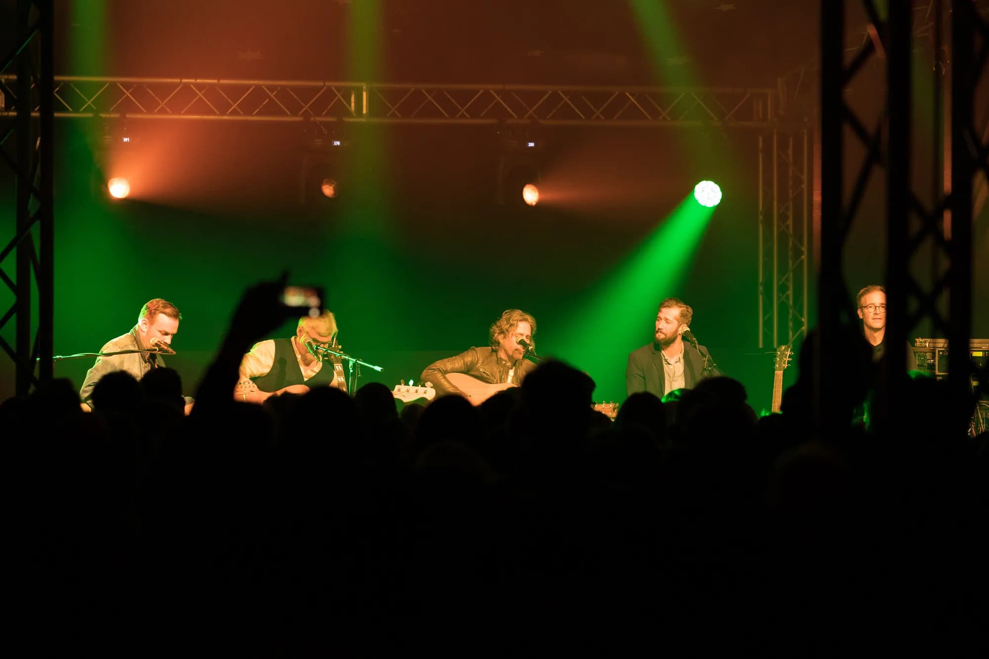Folk Band Green Stage Lighting 2023