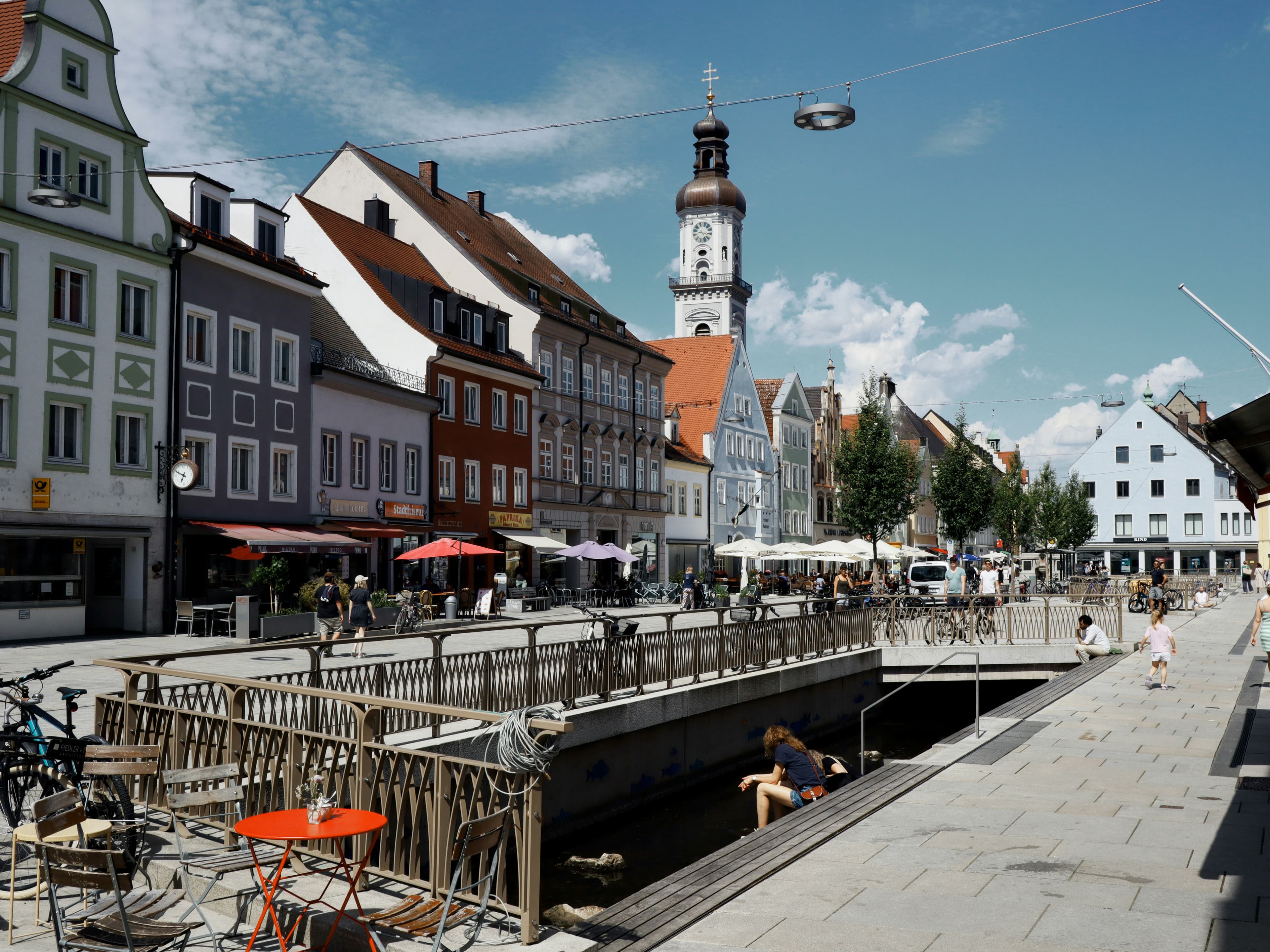 Freising city center