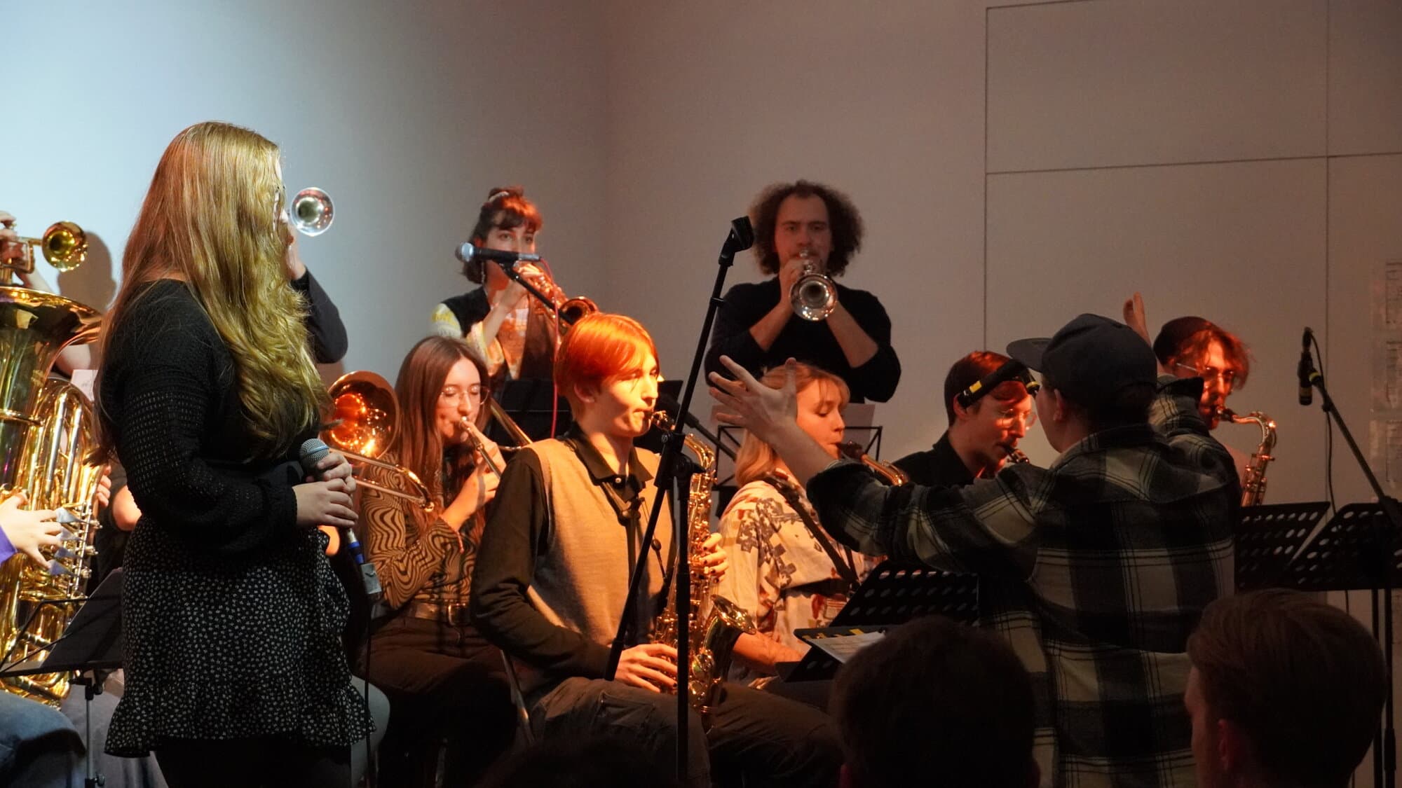 Logo oder Gruppenfoto der Jazzschool München