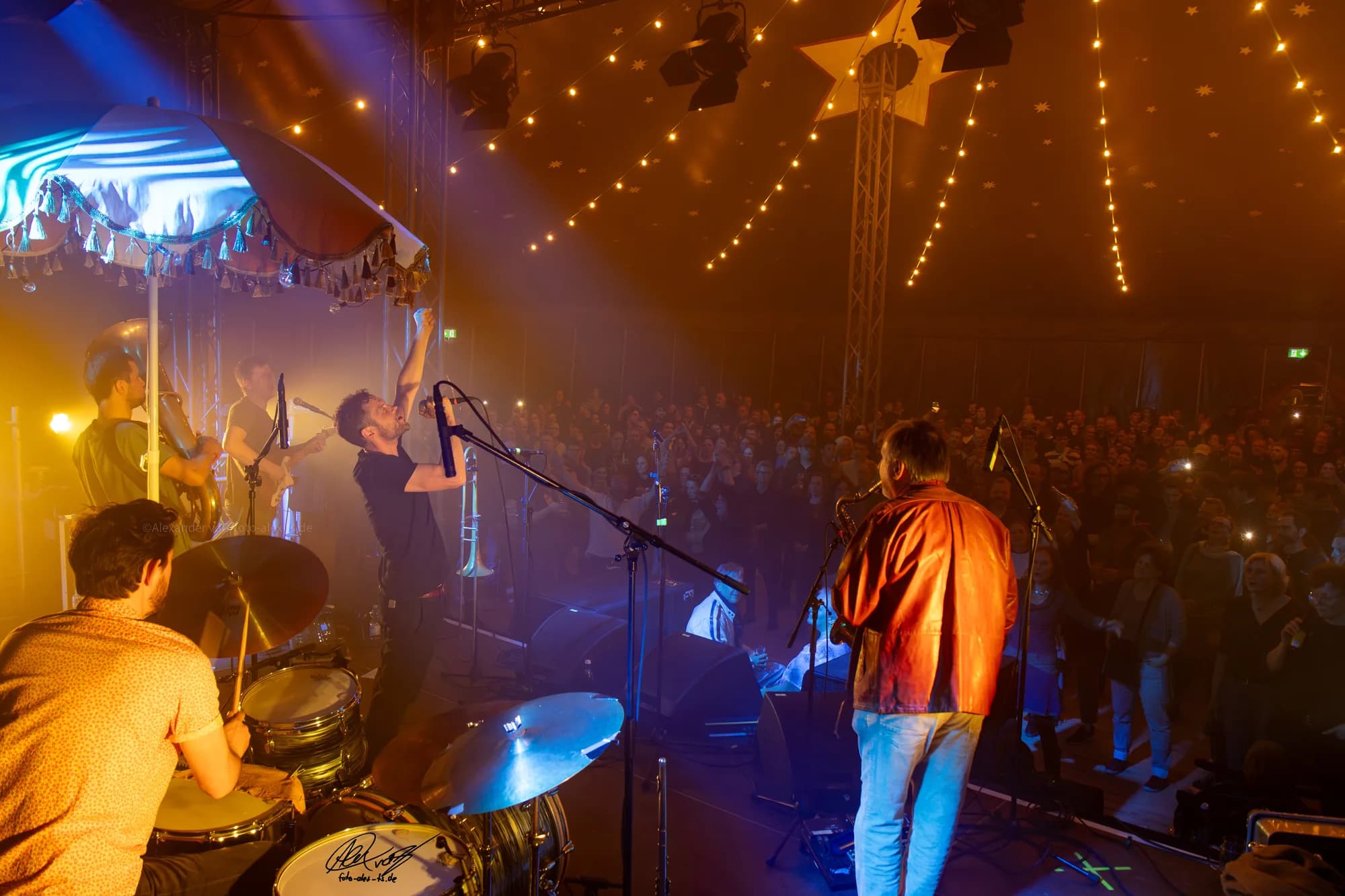 Live Band Tent Stage