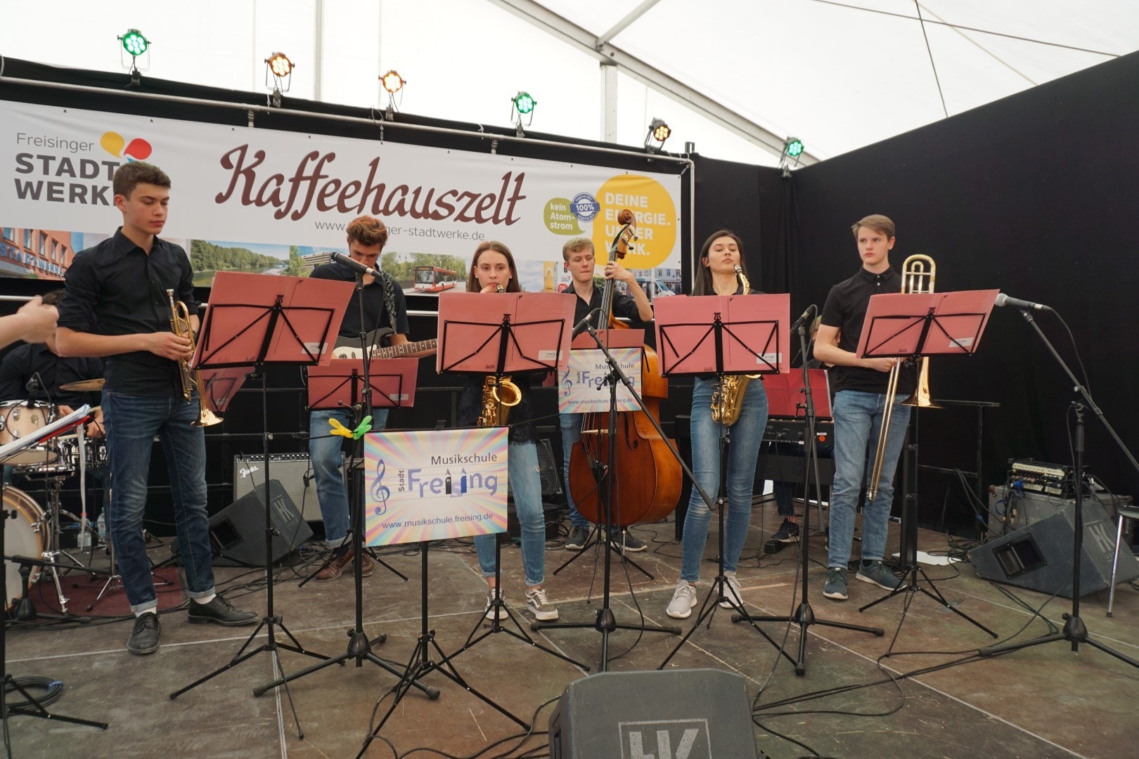 L'ensemble de jazz DTMB de l'école de musique de Freising